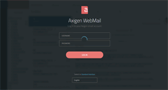 Desktop Screenshot of mail.zeneakademia.hu